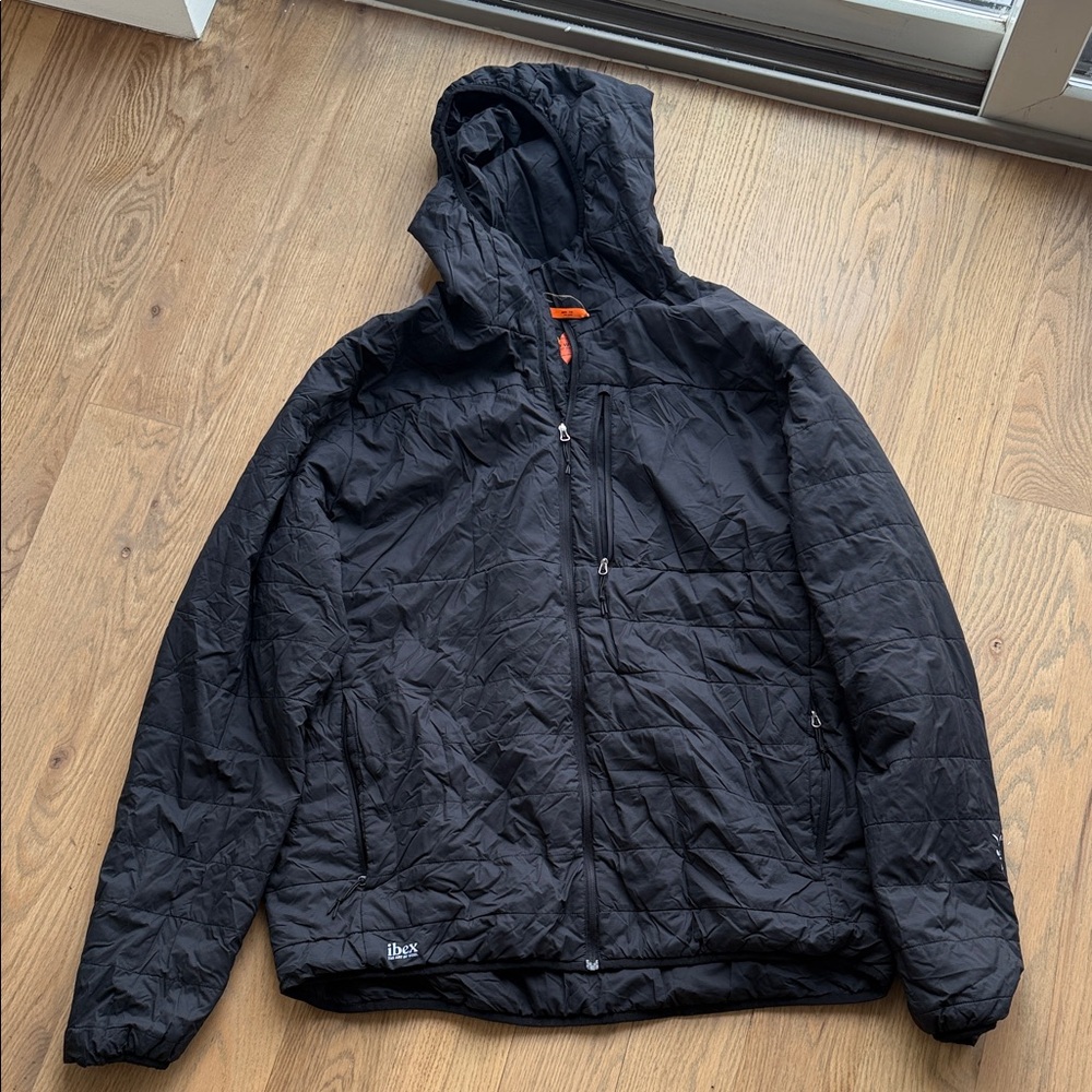 Ibex Men's Merino Wool Puffer Jacket sz XXL